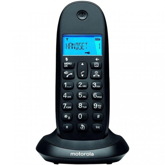 Фотография товара 'Gigaset 107C1002CB MOTOROLA C1002CB+ (цвет черный, две трубки)'