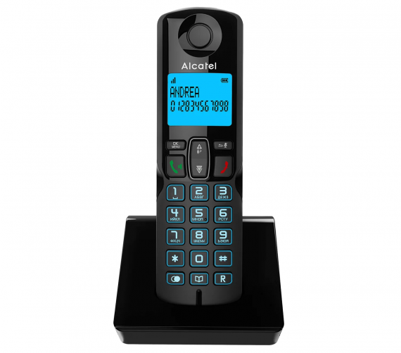 Фотография товара 'Gigaset ATLB1430417 ALCATEL S280 RU BLACK'